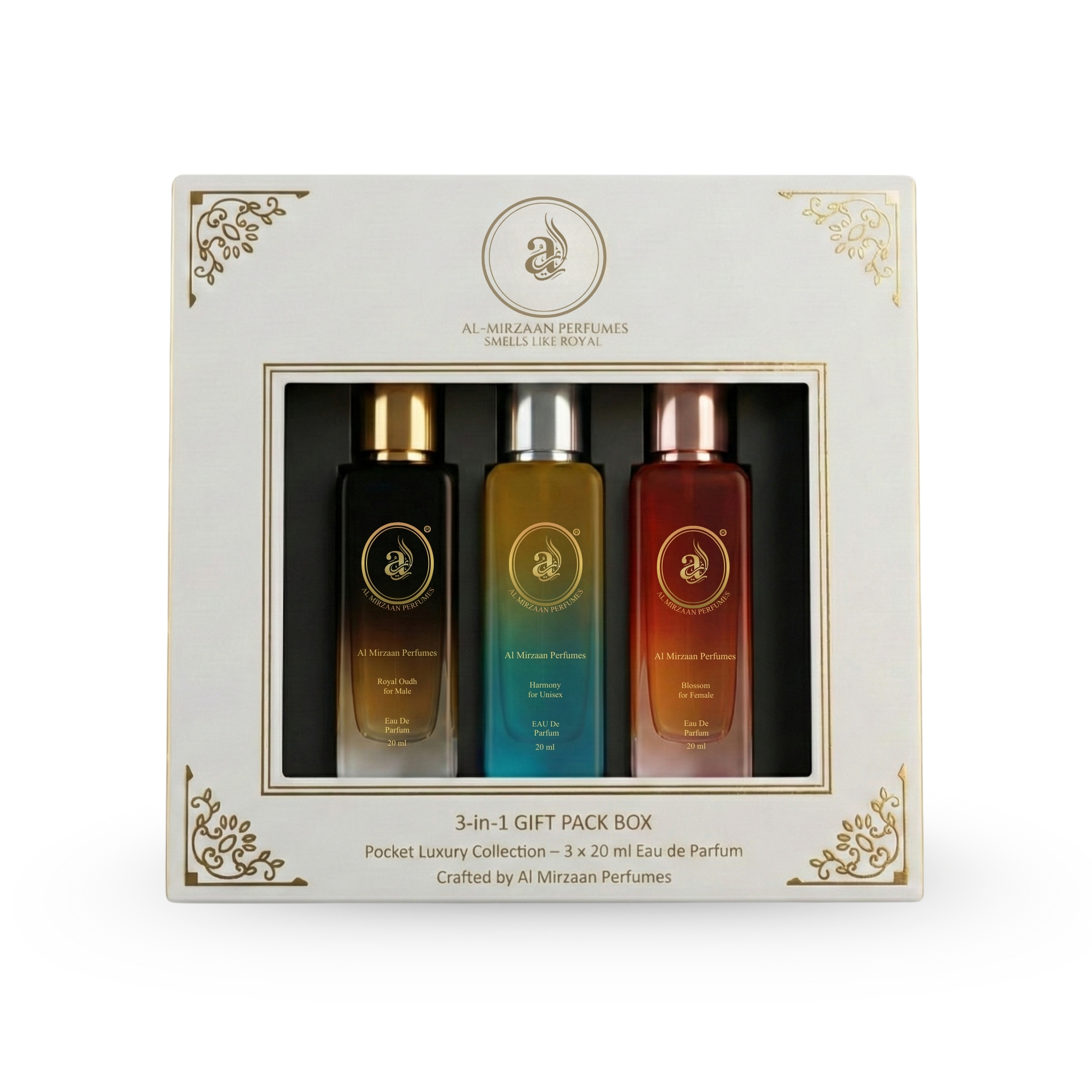 Al Mirzaan Signature Trio Gift Box EDP Perfum thumbnail