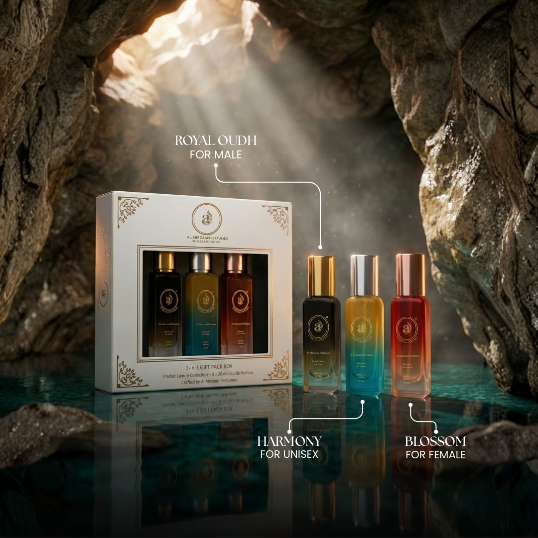 Al Mirzaan Signature Trio Gift Box EDP Perfum